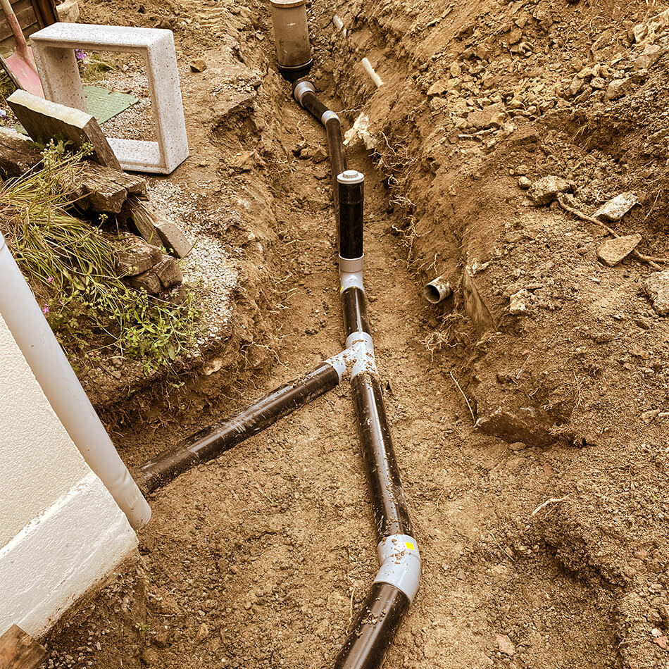 Assainissement-nantes VRD Bouaye Laroche TP travaux publics